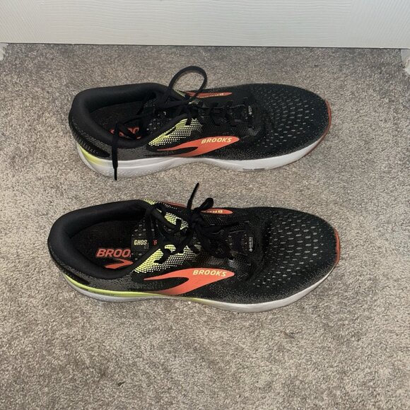 Brooks Black Ghost 16 GTX Waterproof Neutral Athletic Running Shoes Men’s 15 - Picture 3 of 8